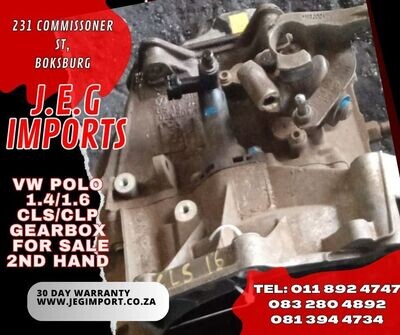 VW POLO 1.6/1.4 CLS/CLP GEARBOX
