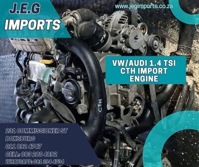 VW/AUDI 1.4 TSI IMPORT ENGINE
