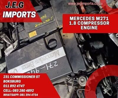 Mercedes M271 1.8 Compressor import engine
