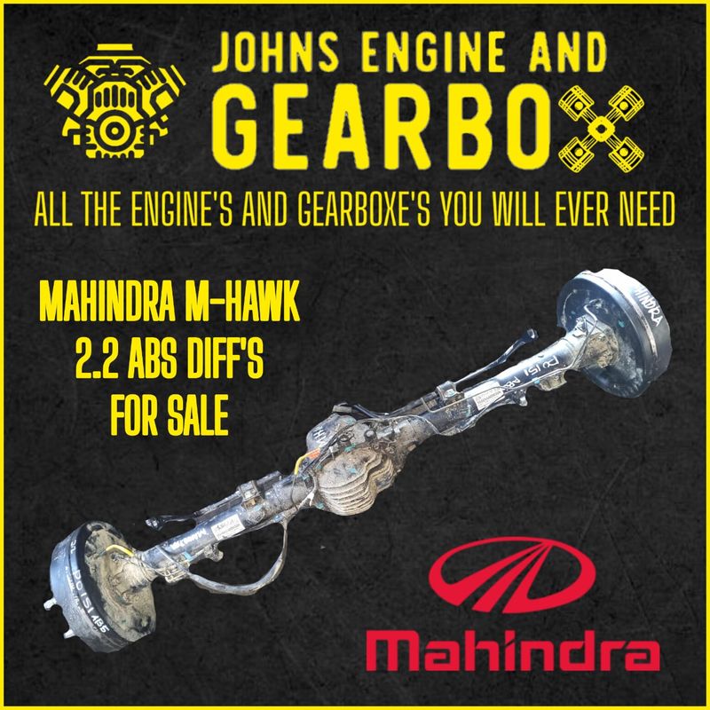 Mahindra 2.2 M-Hawk with ABS diff