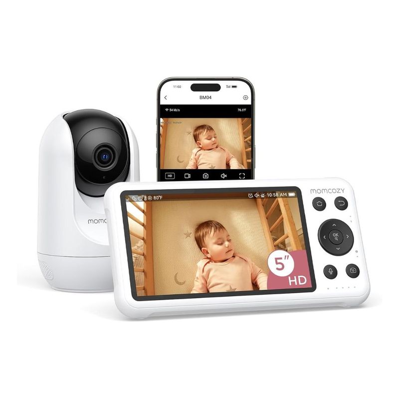 Momcozy 5-Inch Dual-mode Smart Baby Monitor
