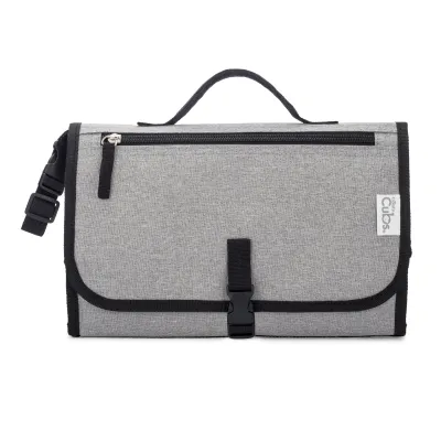 Portable Large Changing Pad by Comfy Cubs – Solid Grey