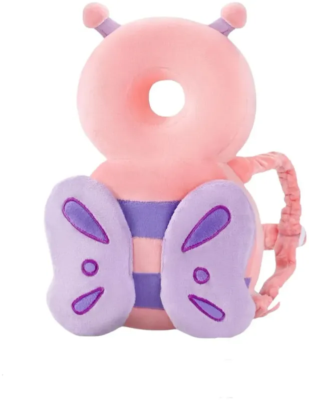 Toddler Baby Head Protection Cushion Backpack Wear- Butterfly