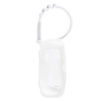 NumNum Pre-Spoon GOOtensils Travel Case with Silicone Tie – Clear (Case Only, Spoons Not Included)