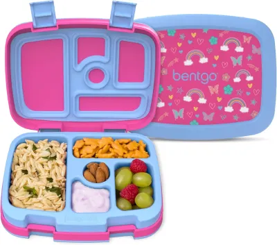 Bentgo Kids Prints Lunch Box - Rainbows and Butterflies