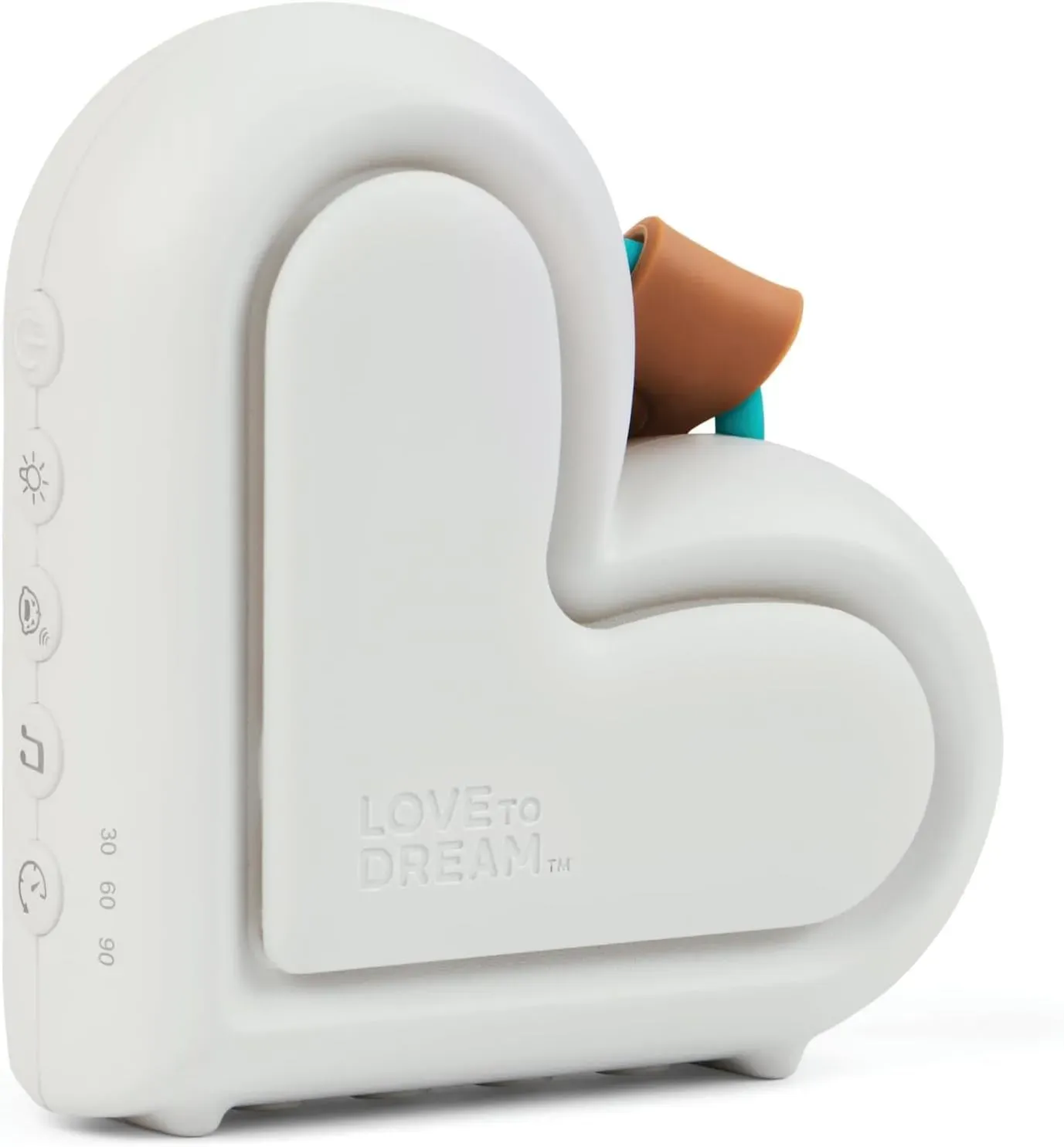 Love to Dream Sleep Machine, Baby White Noise Machine with 9 Soothing Infant Sleep Sounds with Baby Night Light