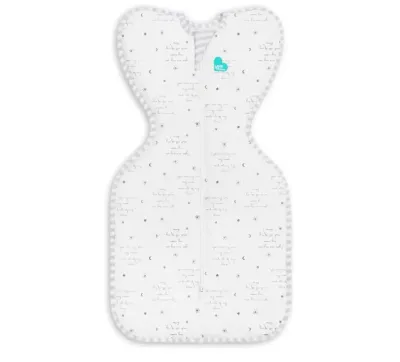 Love to Dream Swaddle, Self-Soothing Swaddles for Newborns &amp; Babies, Sleep Sack, Swaddle Up White, Small 8-13lbs 0.2 TOG