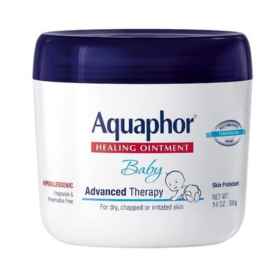 Aquaphor Baby Healing Ointment Advanced Therapy Skin Protectant for Chapped or Dry Skin, Drool Rash and Diaper Rash Ointment, 14 OZ. 396g