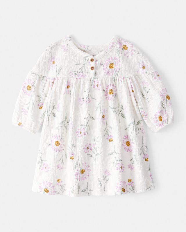 Carter's Floral Printed Gauze Dress