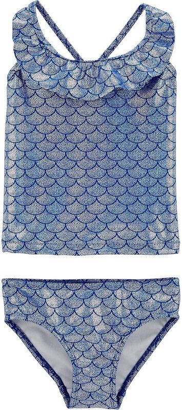 Oshkosh B'gosh Toddler Girls' Mermaid Scales Tankini Swimsuit