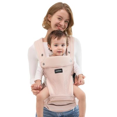 2-In-1 Hip Seat Baby Carrier - Pink