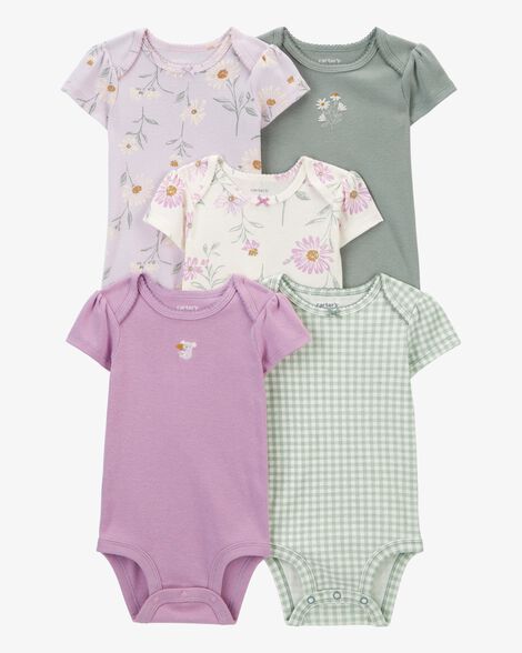 Baby 5-Pack Short-Sleeve Original Bodysuits