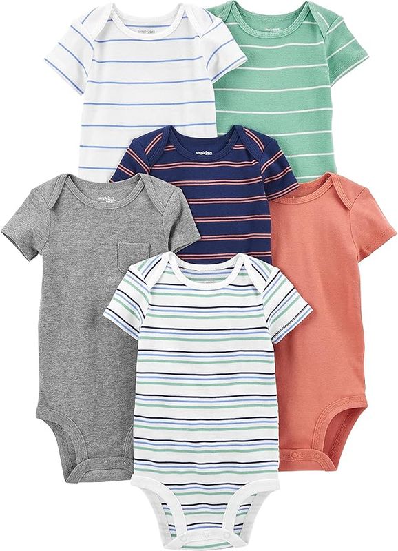 Simple Joys by Carter's baby-boys Short-sleeve Bodysuit shirt