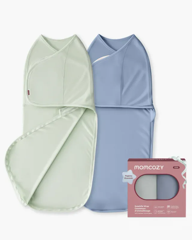 Momcozy Easy Swaddle Wrap For 0-3M - Serenity