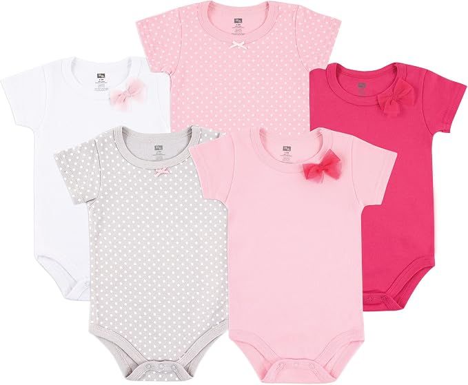 HUDSON BABY Baby Girl Cotton Bodysuits