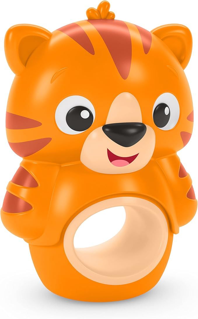 Baby Einstein Teethe &amp; Wobble Tinker Tiger Teether Toy, BPA Free, for Cause and Effect Learning, Infants Ages 3 Months and Up