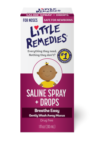 Little Remedies® Saline Spray + Drops