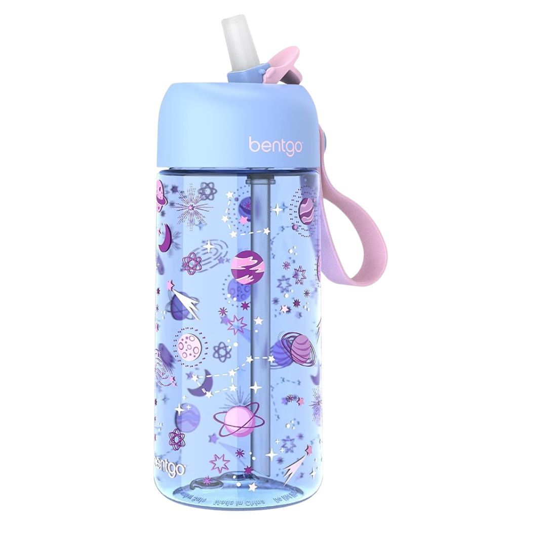 Bentgo Kids Water Bottle - Lavender Galaxy