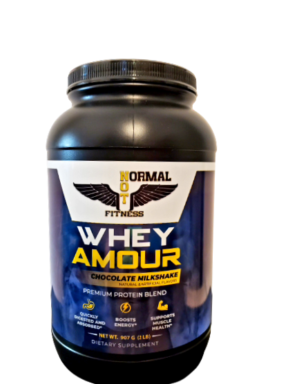 ​Not Normal Fitness Chocolate Whey Protein Powder