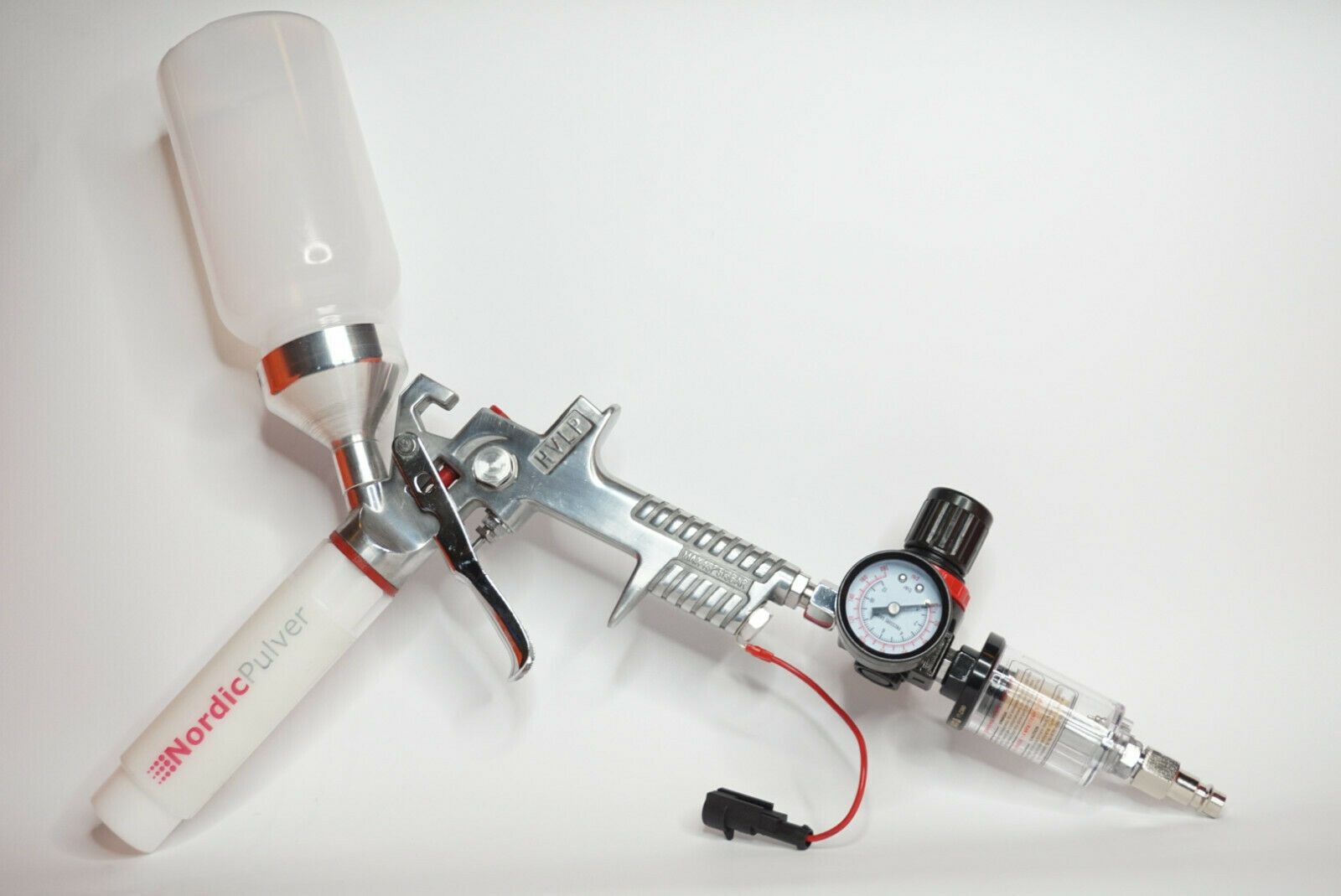 NordicPulver PRO+ powder coating gun in a case