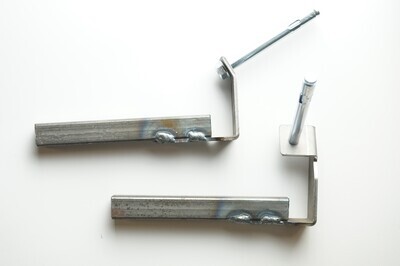 Steel hooks for hanging wheels in NordicPulver model XL powder coating oven