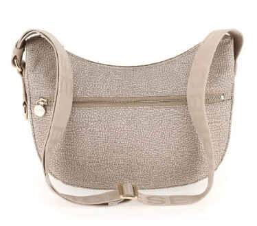 LUNA BAG SMALL Hobo di Tessuto Riciclato Op Sand LUNA BAG SMALL Hobo di Tessuto Riciclato Op Sand