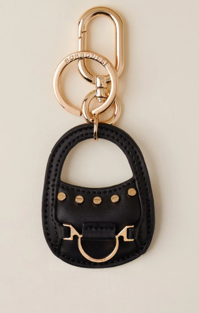 BORBONESE CHARM 110 BAG PORTACHIAVI DI PELLE BORBONESE CHARM 110 BAG PORTACHIAVI DI PELLE