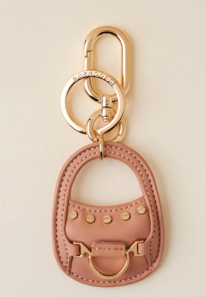 BORBONESE CHARM 110 BAG PORTACHIAVI DI PELLE BORBONESE CHARM 110 BAG PORTACHIAVI DI PELLE