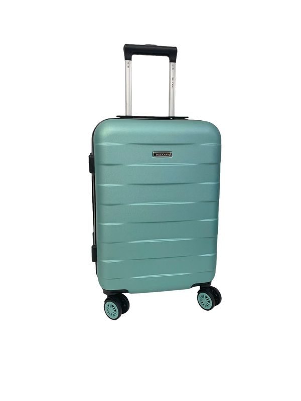 Trolley Bagaglio a Mano Easy Pellicano 4 ruote TSA colore smeraldo