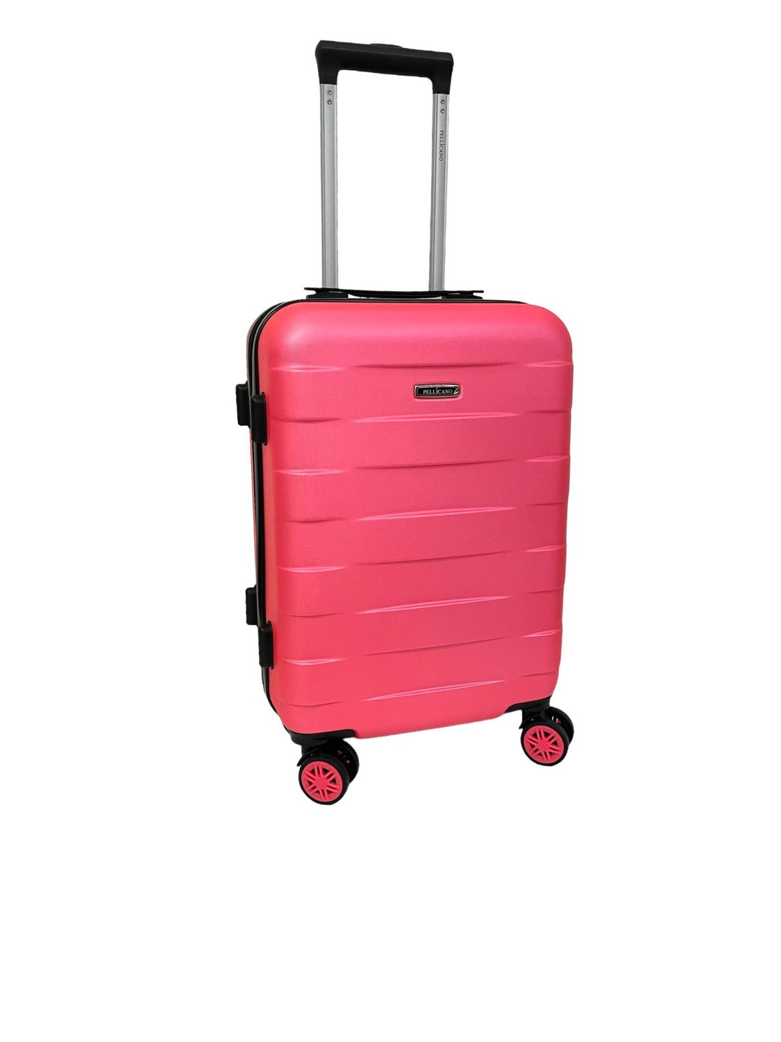 Trolley Bagaglio a Mano Easy Pellicano 4 ruote TSA colore Rosa
