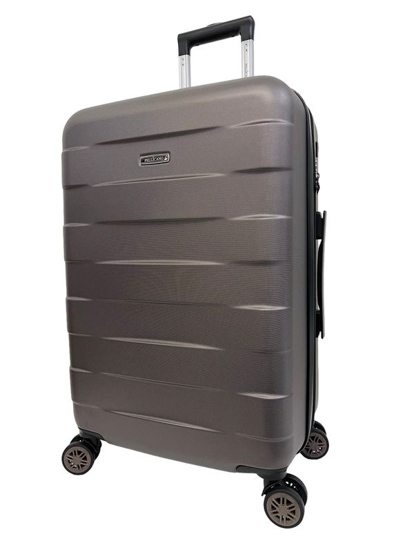 Trolley medio Easy Pellicano 4 ruote TSA colore Moka