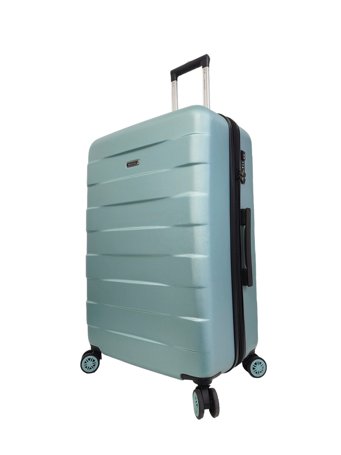 Trolley grande Easy Pellicano 4 ruote TSA colore Smeraldo