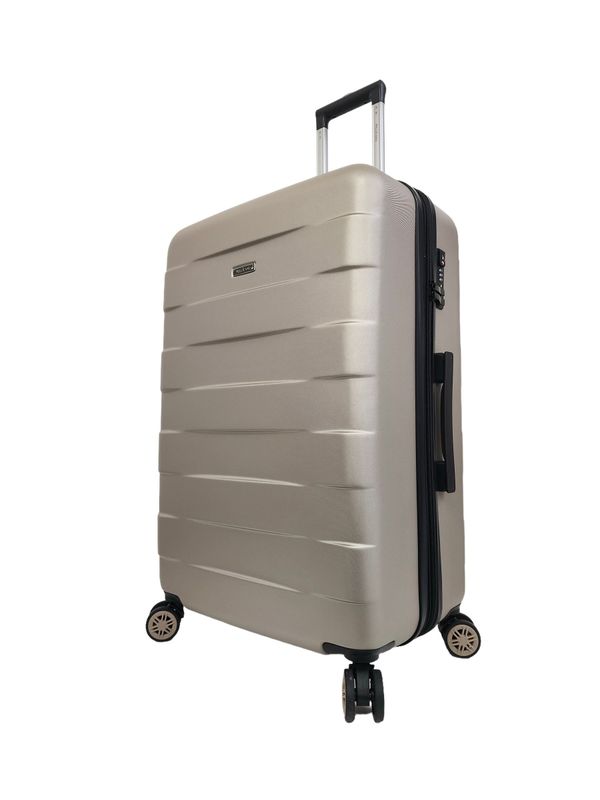 Trolley grande Easy Pellicano 4 ruote TSA colore Champagne