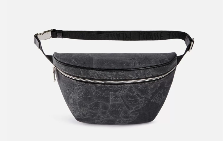 Alviero Martini Prima Classe Geo Black maxi marsupio