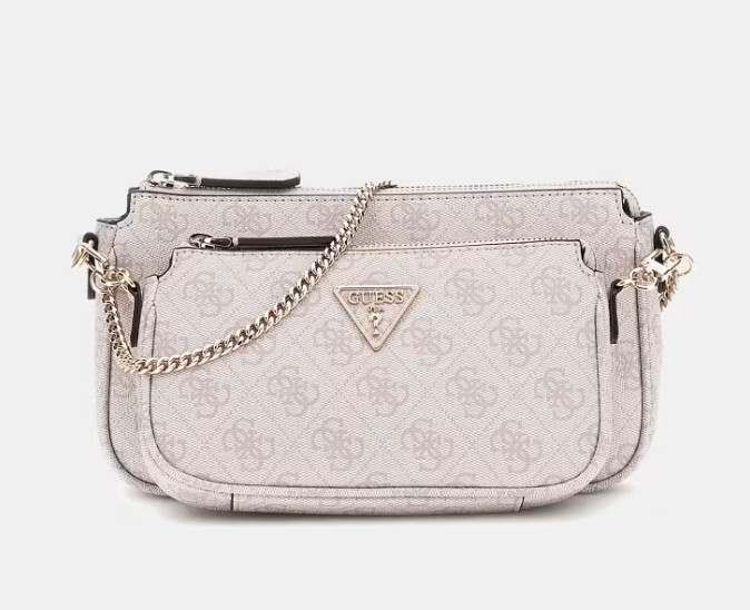 GUESS Mini tracolla Noelle 4G Bone logo