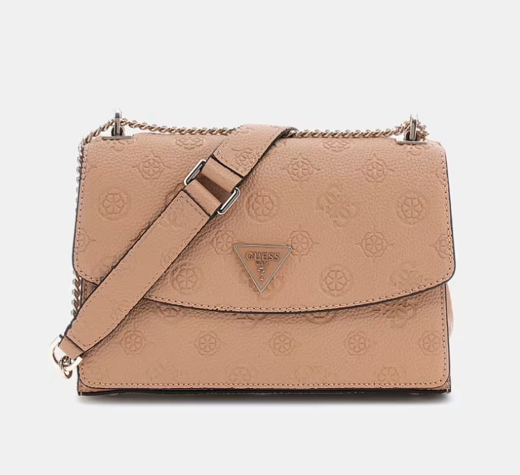 GUESS Mini Tracolla Cresidia 4G Logo Peony Beige