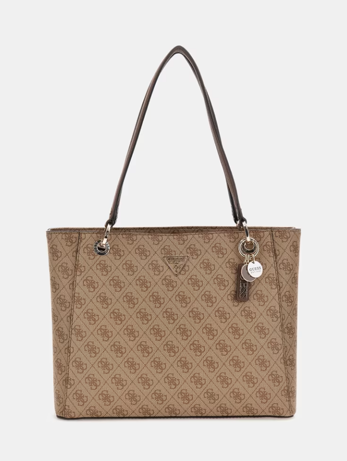 GUESS Shopper noelle 4g logo beige multi