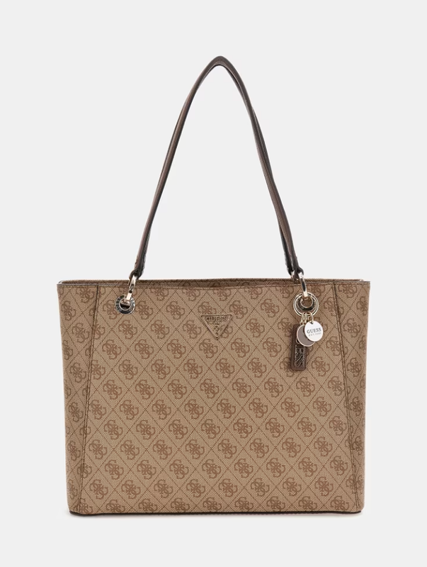 GUESS Shopper noelle 4g logo beige multi