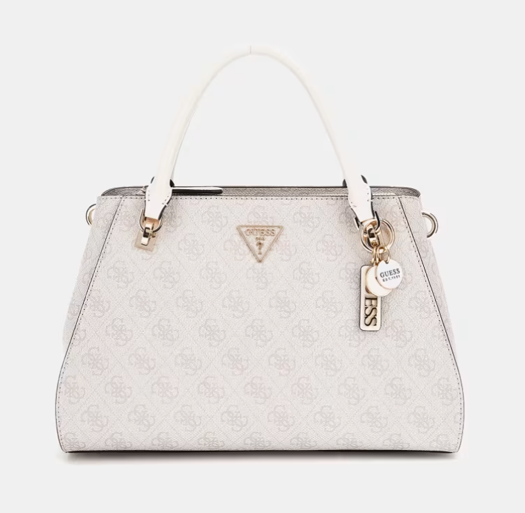 GUESS Borsa a mano Noelle 4G Bone logo
