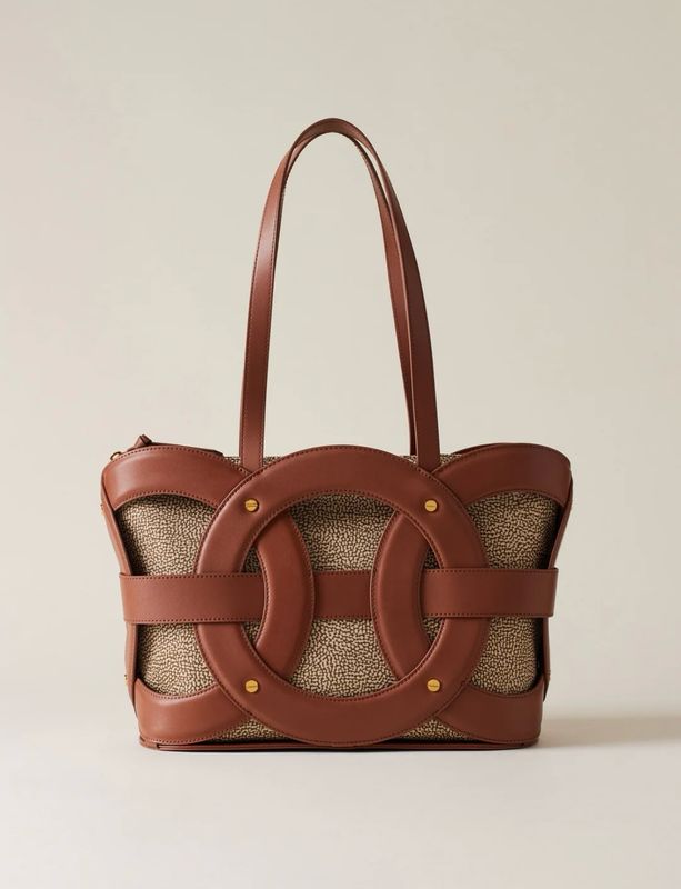 BORBONESE ALL ROUND SHOPPER MEDIUM