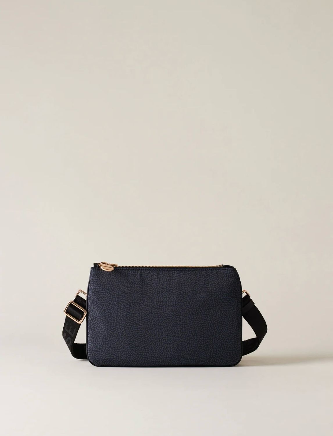 BORBONESE TRACOLLA ECO LINE SMALL Black