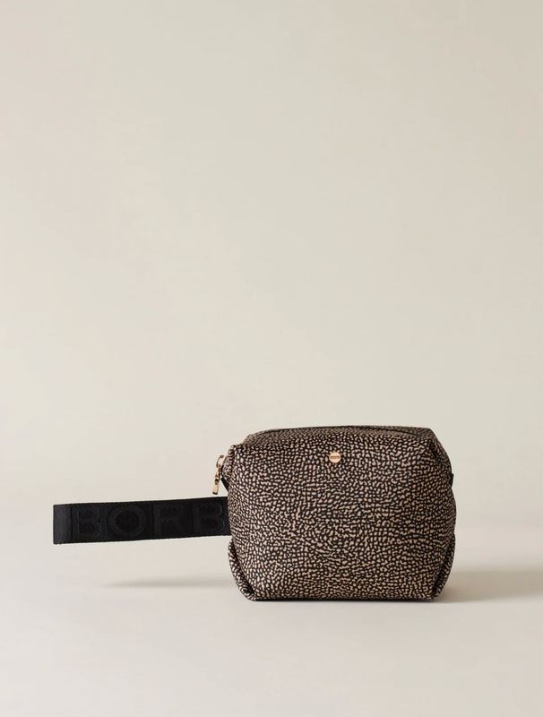 BORBONESE Make-up Case I15 Natural/Black