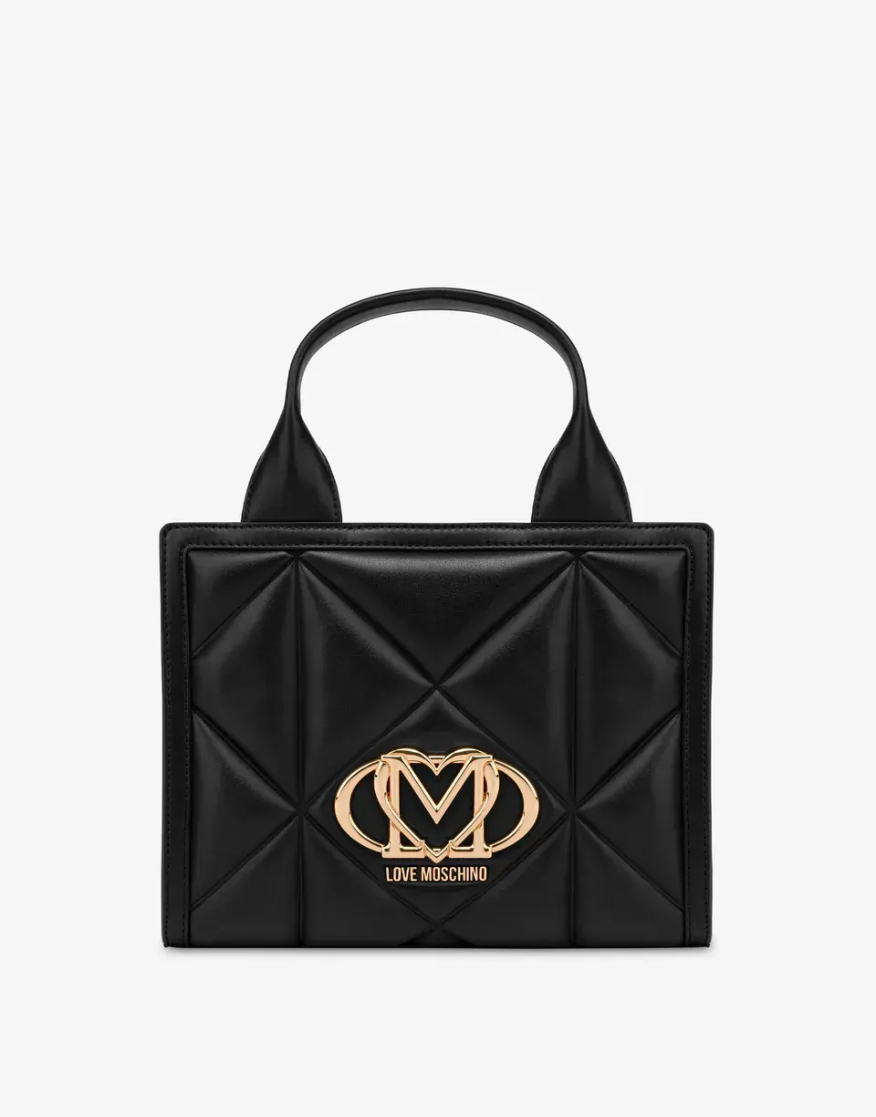 Borsa shopper Love Moschino piccola trapuntata Nera Borsa shopper Love Moschino piccola trapuntata Nera