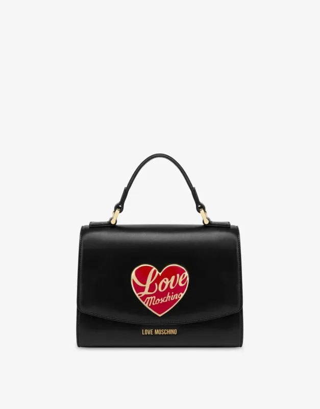 Borsa a spalla Love Moschino con cuore logato Borsa a spalla Love Moschino con cuore logato