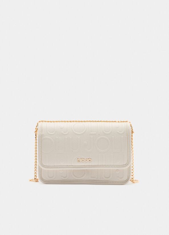 Borsa a tracolla piccola Liu Jo Bianco Borsa a tracolla piccola Liu Jo Bianco