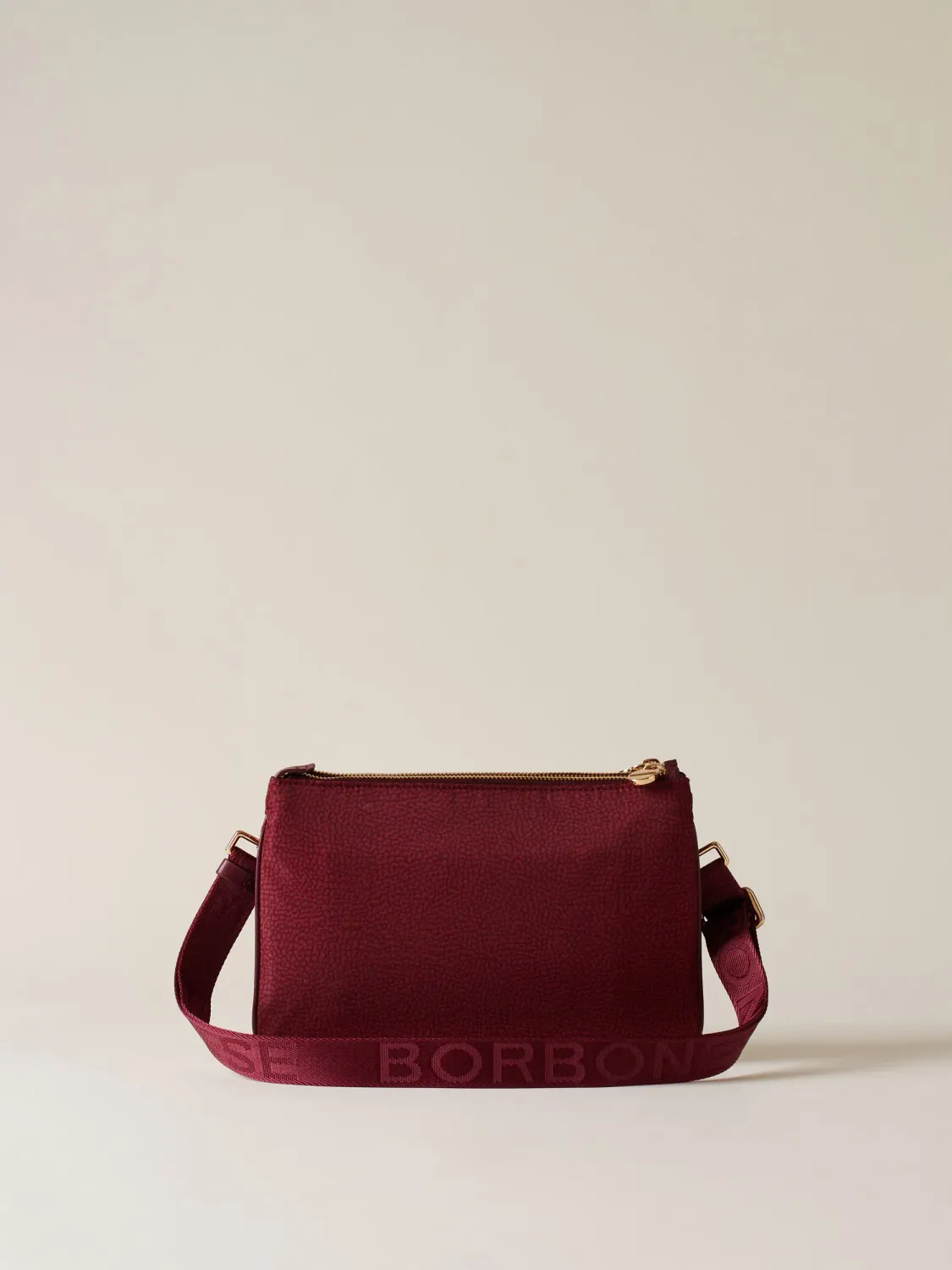 BORBONESE TRACOLLA ECO LINE SMALL MERLOT BORBONESE TRACOLLA ECO LINE SMALL MERLOT