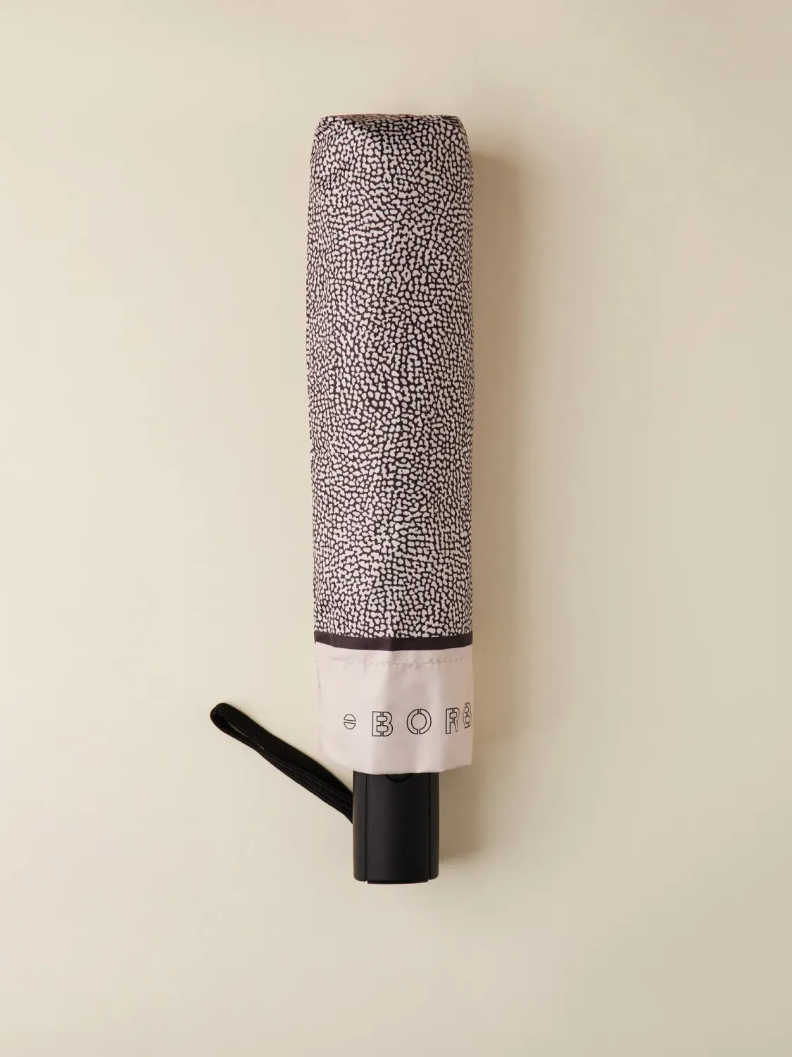 OMBRELLO MINI OPEN CLOSE BORBONESE CHANTILLY CREAM/OP NATURALE