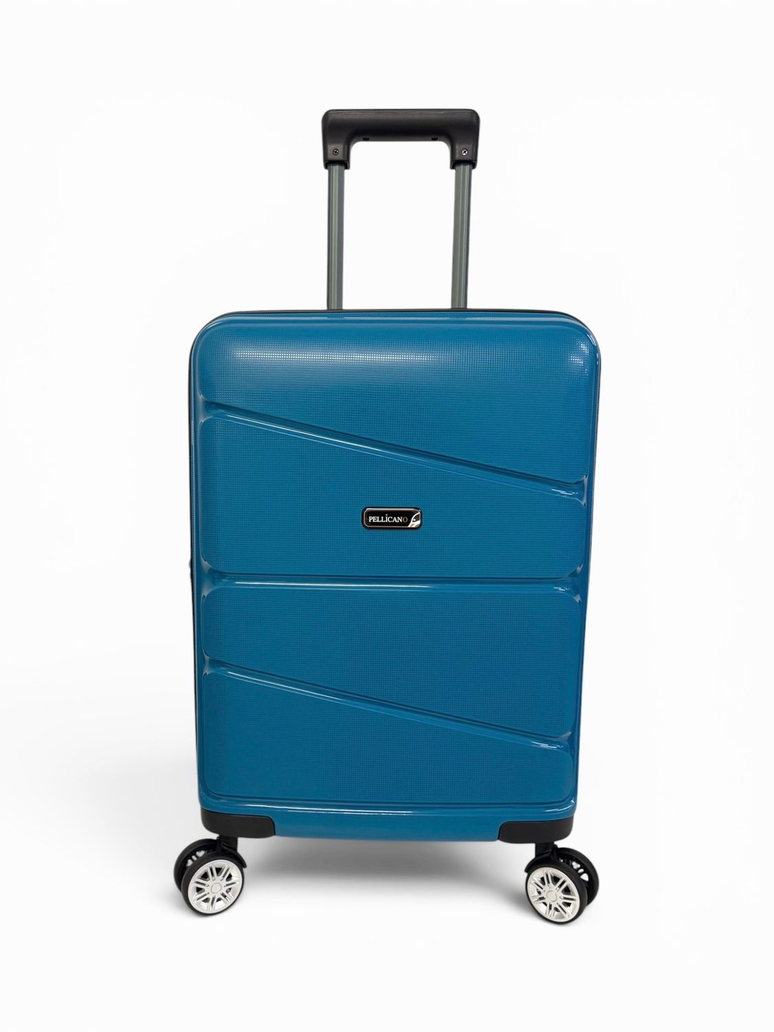 New Pop Pellicano Trolley Bagaglio a Mano 4 ruote Espandibile Ultra Flex Ottanio New Pop Pellicano Trolley Bagaglio a Mano 4 ruote Espandibile Ultra Flex Ottanio