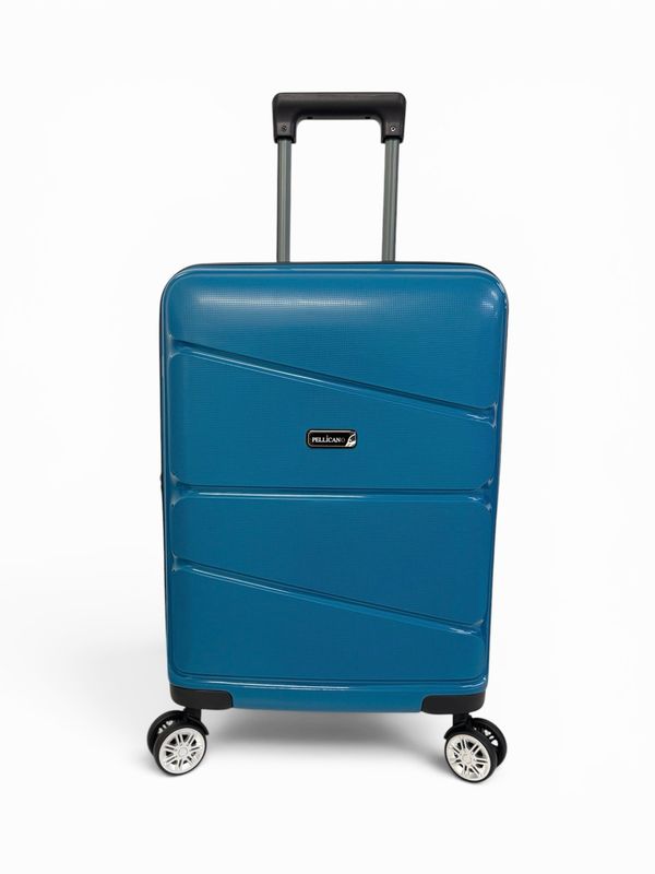 New Pop Pellicano Trolley Bagaglio a Mano 4 ruote Espandibile Ultra Flex Ottanio New Pop Pellicano Trolley Bagaglio a Mano 4 ruote Espandibile Ultra Flex Ottanio
