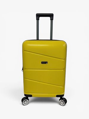 New Pop Pellicano Trolley Bagaglio a Mano 4 ruote Espandibile Ultra Flex Giallo New Pop Pellicano Trolley Bagaglio a Mano 4 ruote Espandibile Ultra Flex Giallo